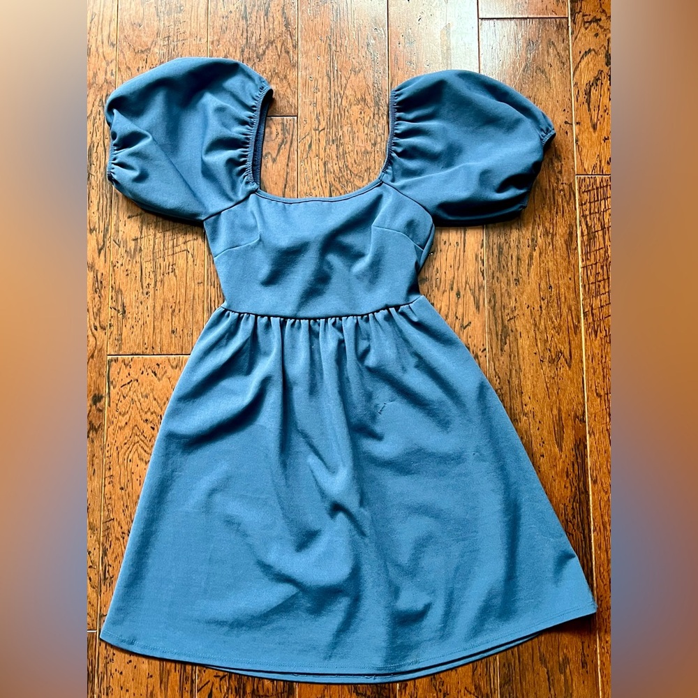 Altar’d State Elegant Blue Dress